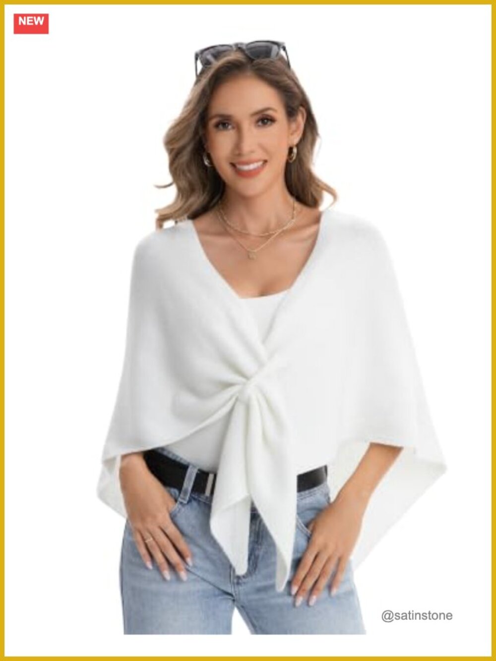 Pashmina Shawl Wrap for Women Triangle Scarf Ruana Cape